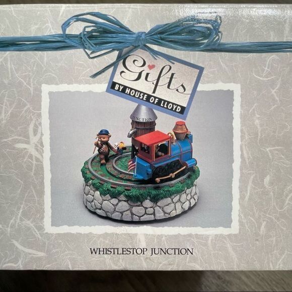 House of Lloyd Wind up musical Train/Teddy Bear Music box‎ 1994 - Picture 11 of 11